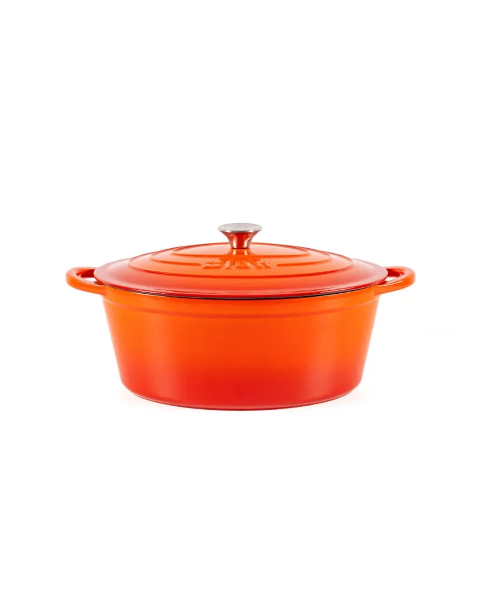LÄTT COCOTTE OVAAL 29x21X11 CM - 3.85L ORANJE