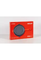 LÄTT SKILLET 24 CM  KERSENROOD