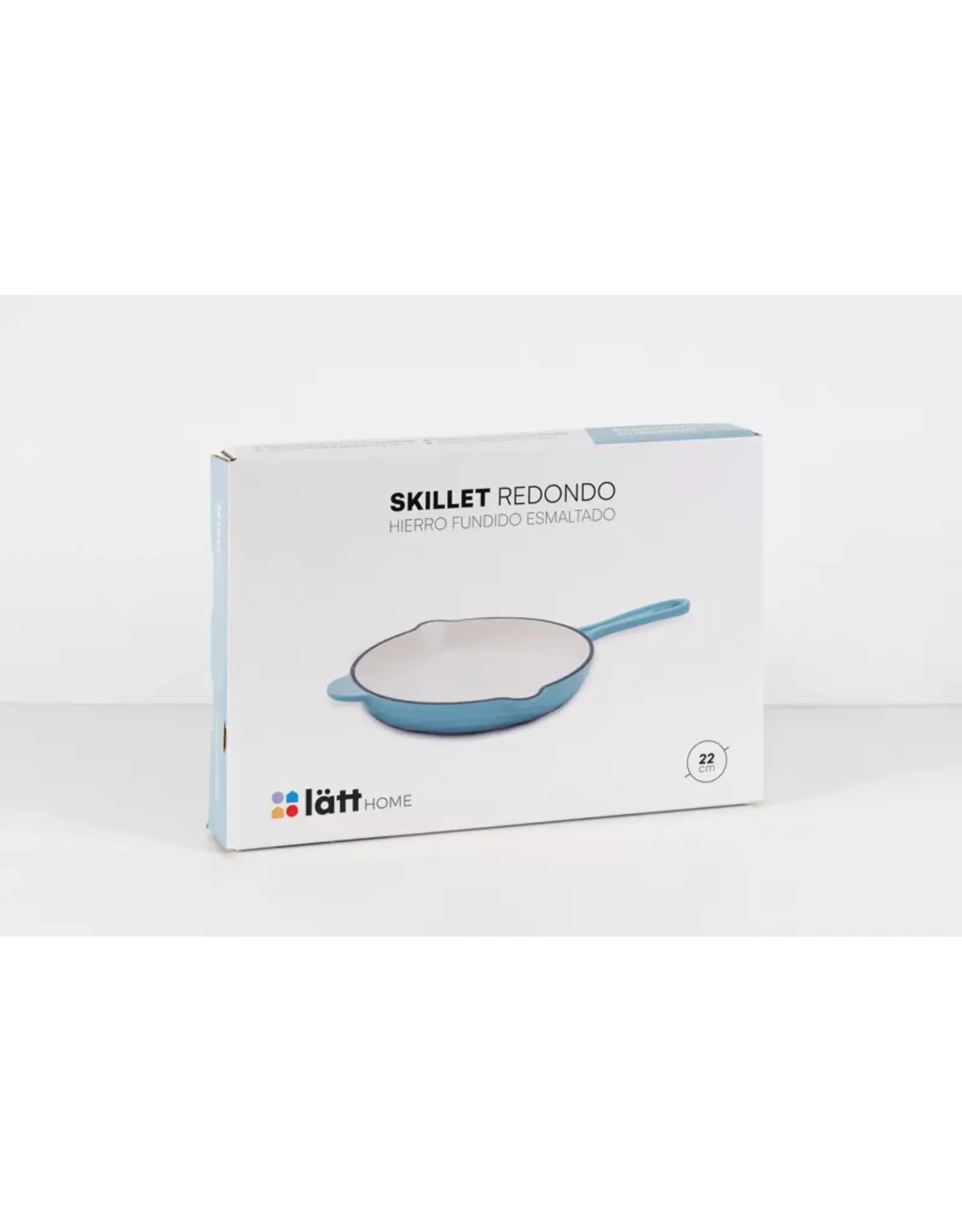 LÄTT SKILLET 22CM CARIBISCH BLAUW
