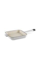 Grillpan 25x25 cm wit  "Baron"