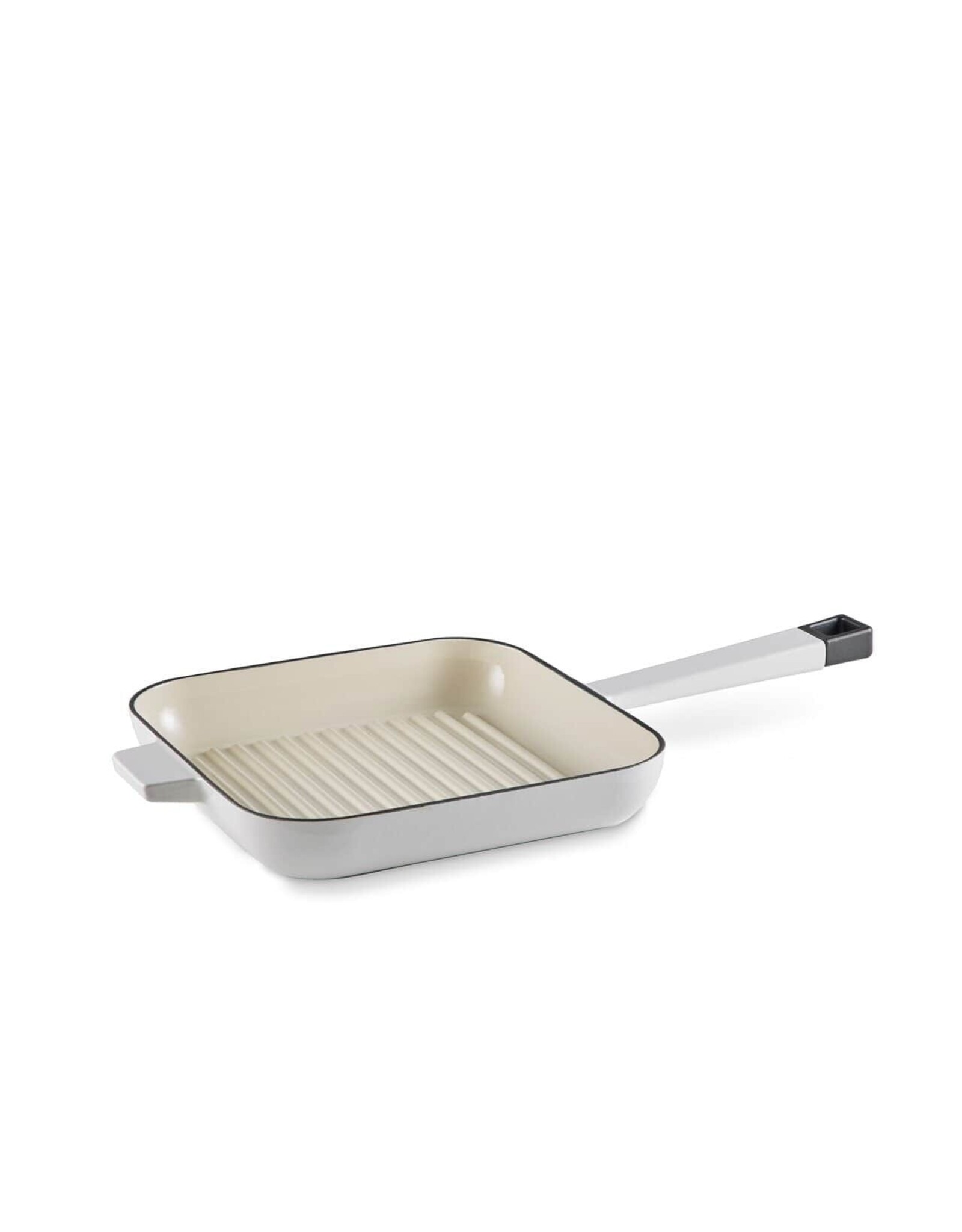 Grillpan 25x25 cm wit  "Baron"
