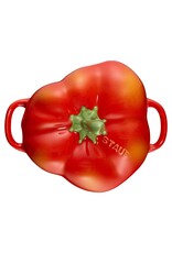 Staub COCOTTE  PAPRIKA  ORANJE-ROOD 11 CM / 450 ML