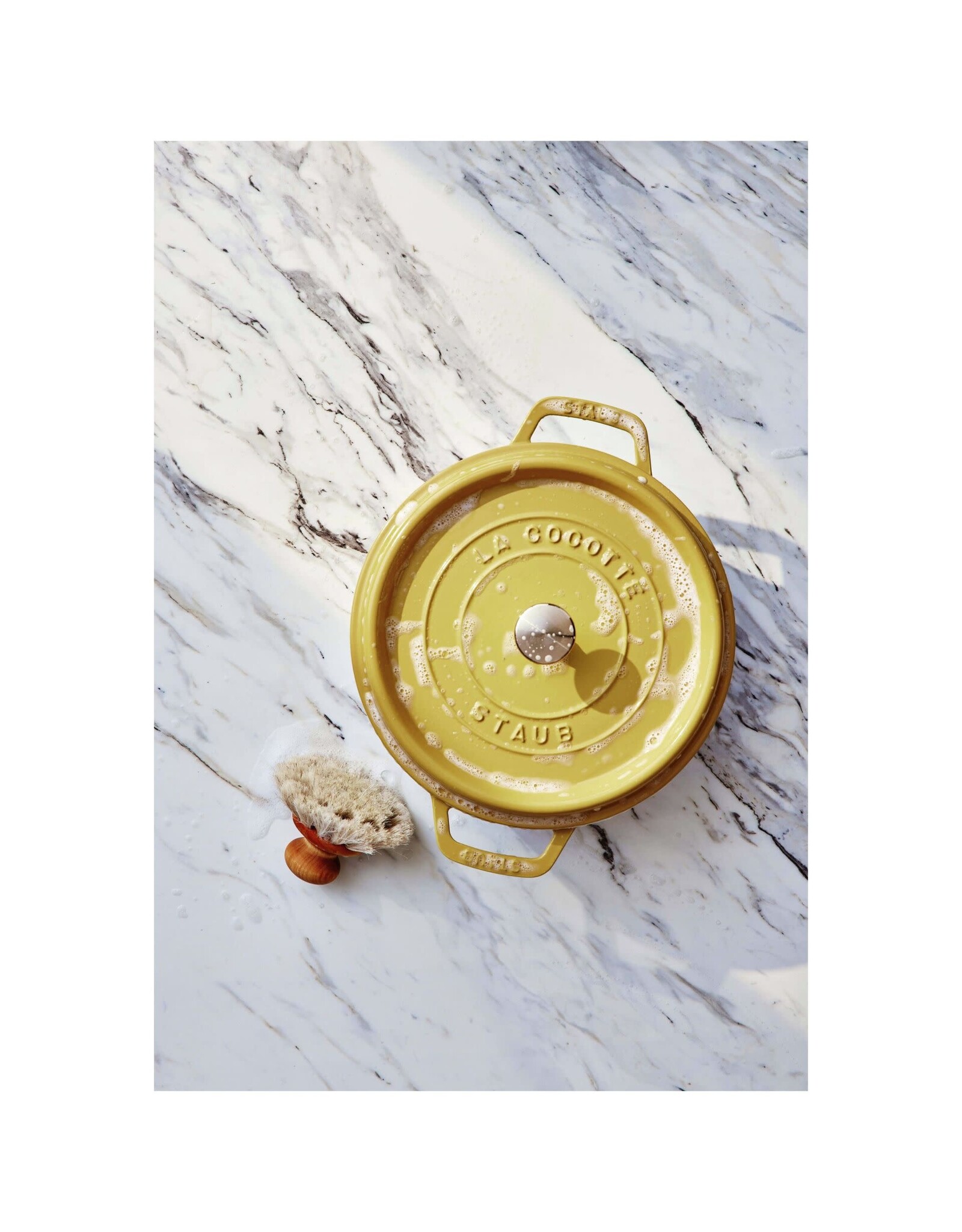 Staub Braadpan cocotte Citron - citroen geel