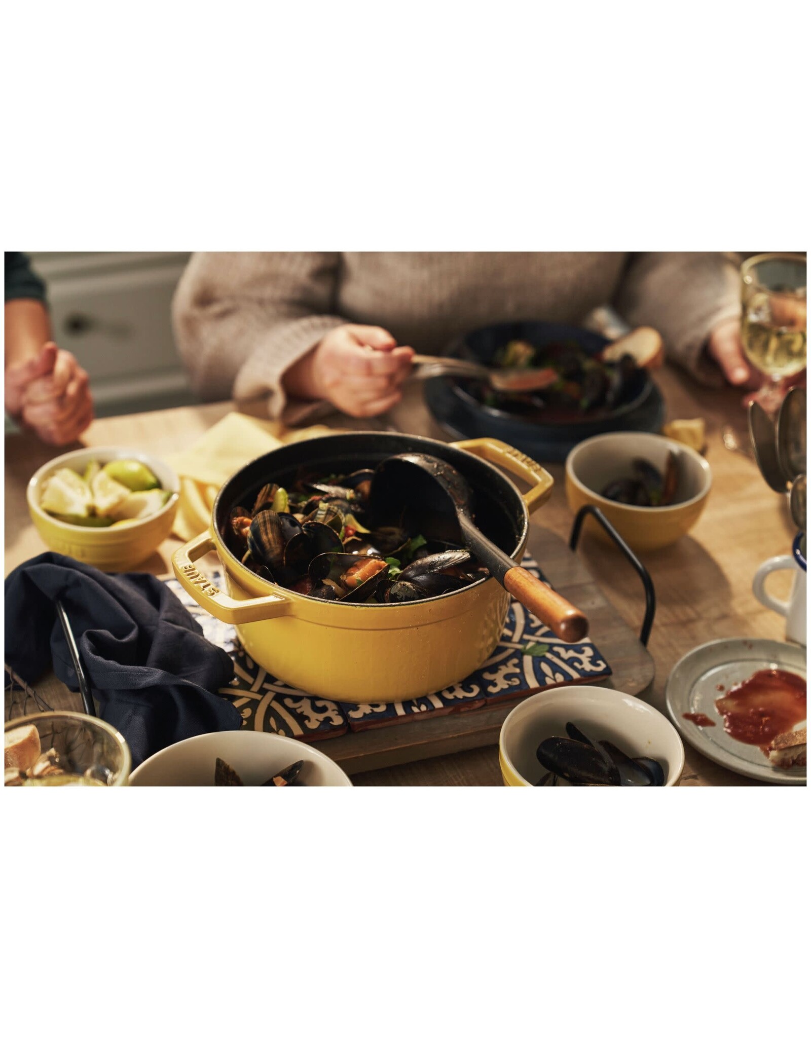 Staub Braadpan cocotte Citron - citroen geel