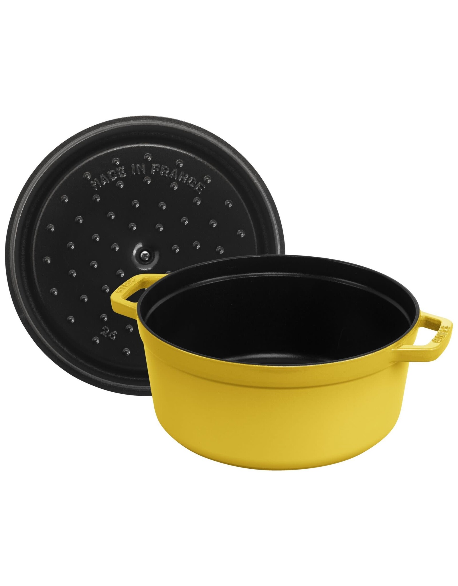 Staub Braadpan cocotte Citron - citroen geel