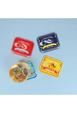 Balvi Glazenonderzetters "Conserverie" 4 stuks
