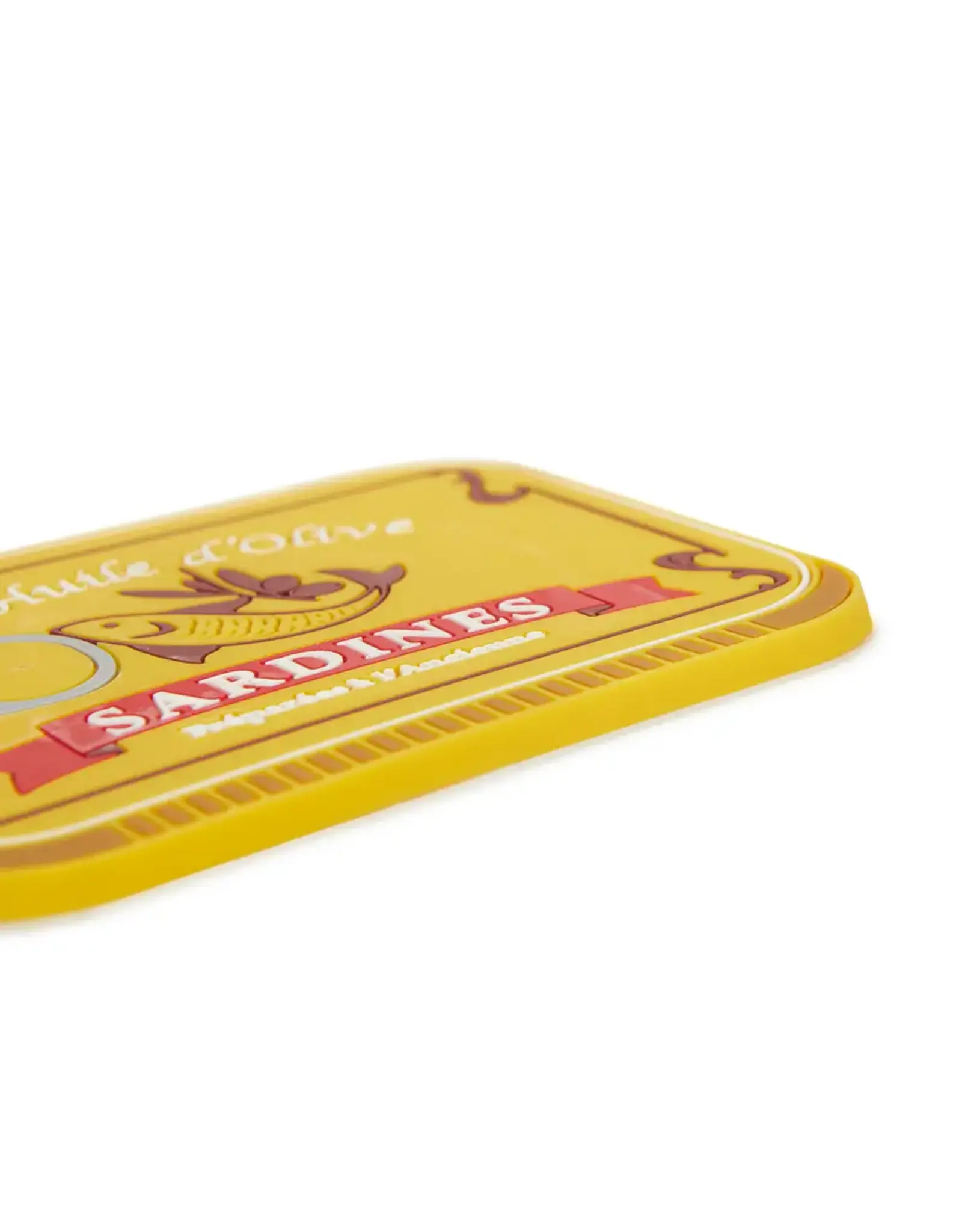 Balvi Onderzetter "Conserverie Sardines" geel