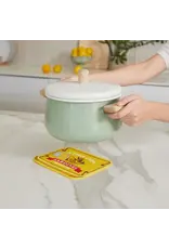 Balvi Onderzetter "Conserverie Sardines" geel