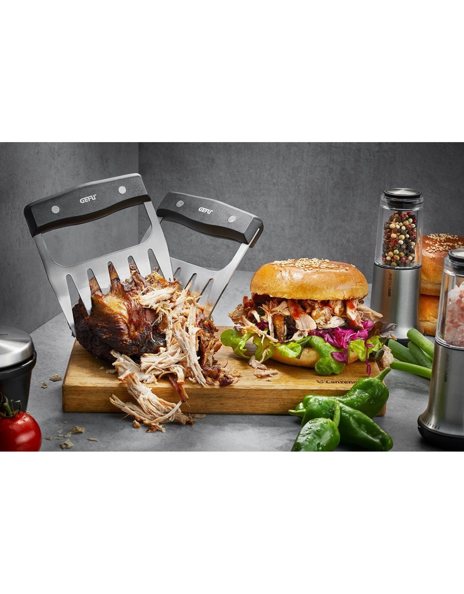 Gefu Vleesklauwen BBQ, 2 stuks