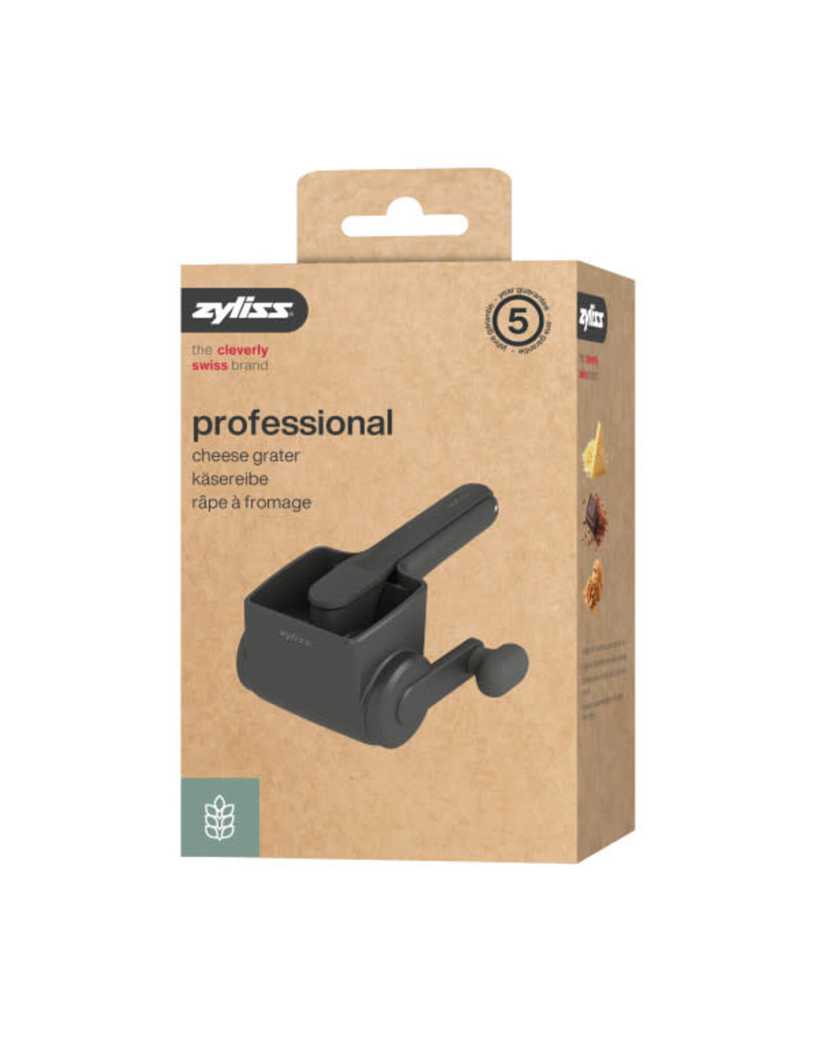 Zyliss Kaasrasp professioneel grijs