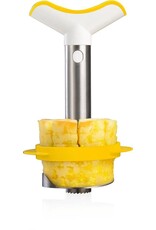 VacuVin Ananassnijder RVS (incl. partjessnijder)