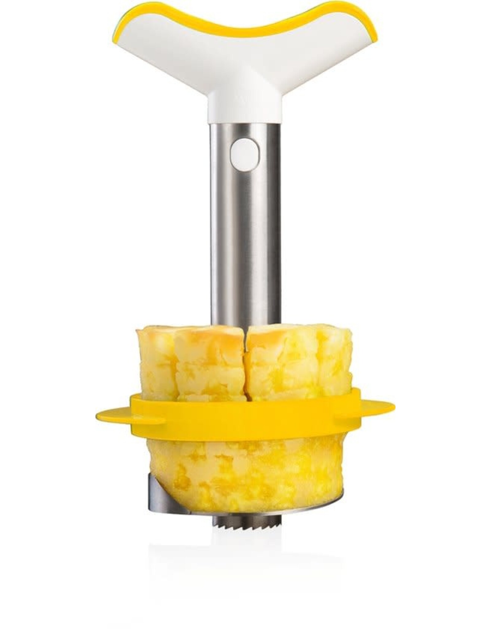 VacuVin Ananassnijder RVS (incl. partjessnijder)