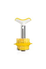 VacuVin Ananassnijder RVS (incl. partjessnijder)