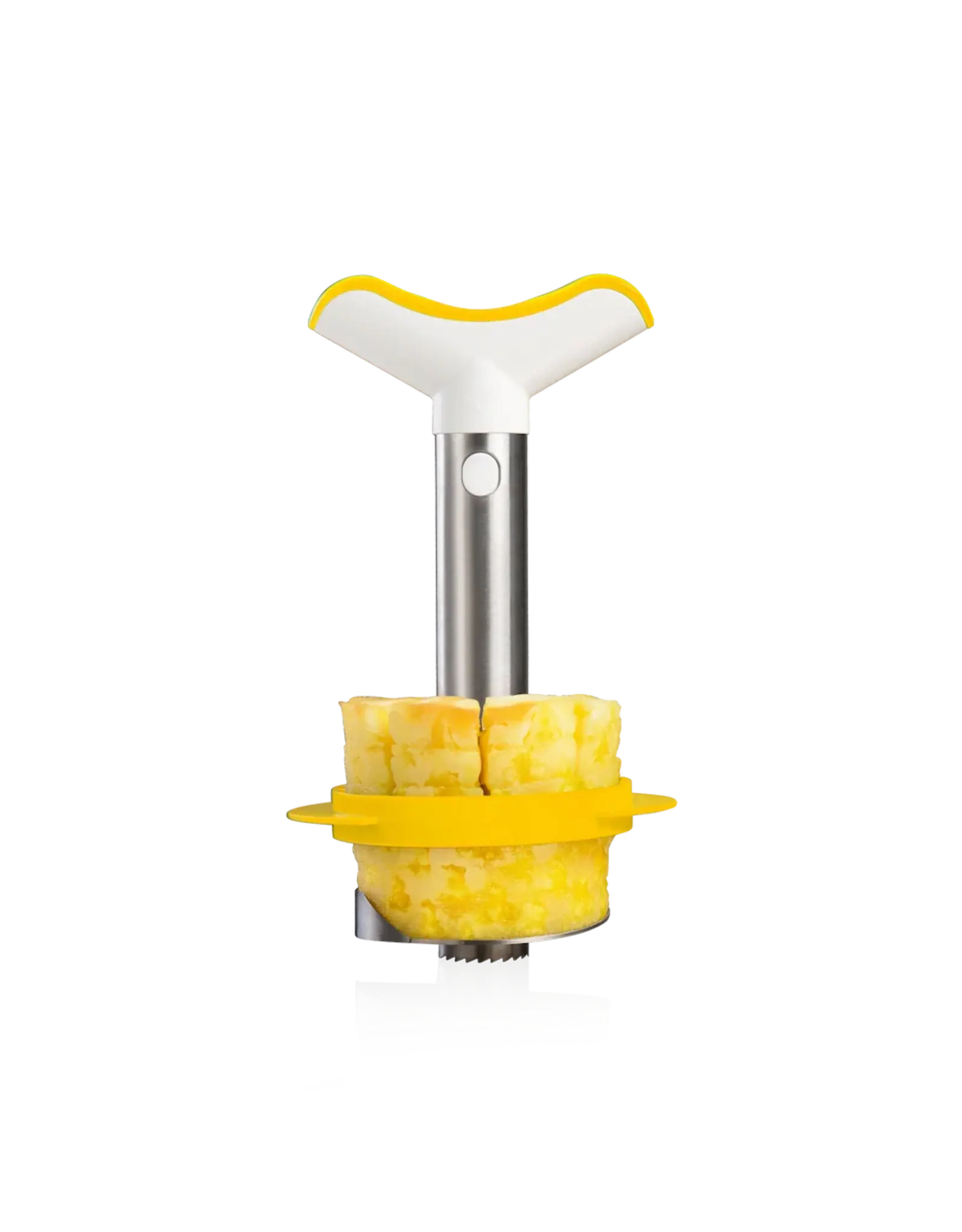 VacuVin Ananassnijder RVS (incl. partjessnijder)