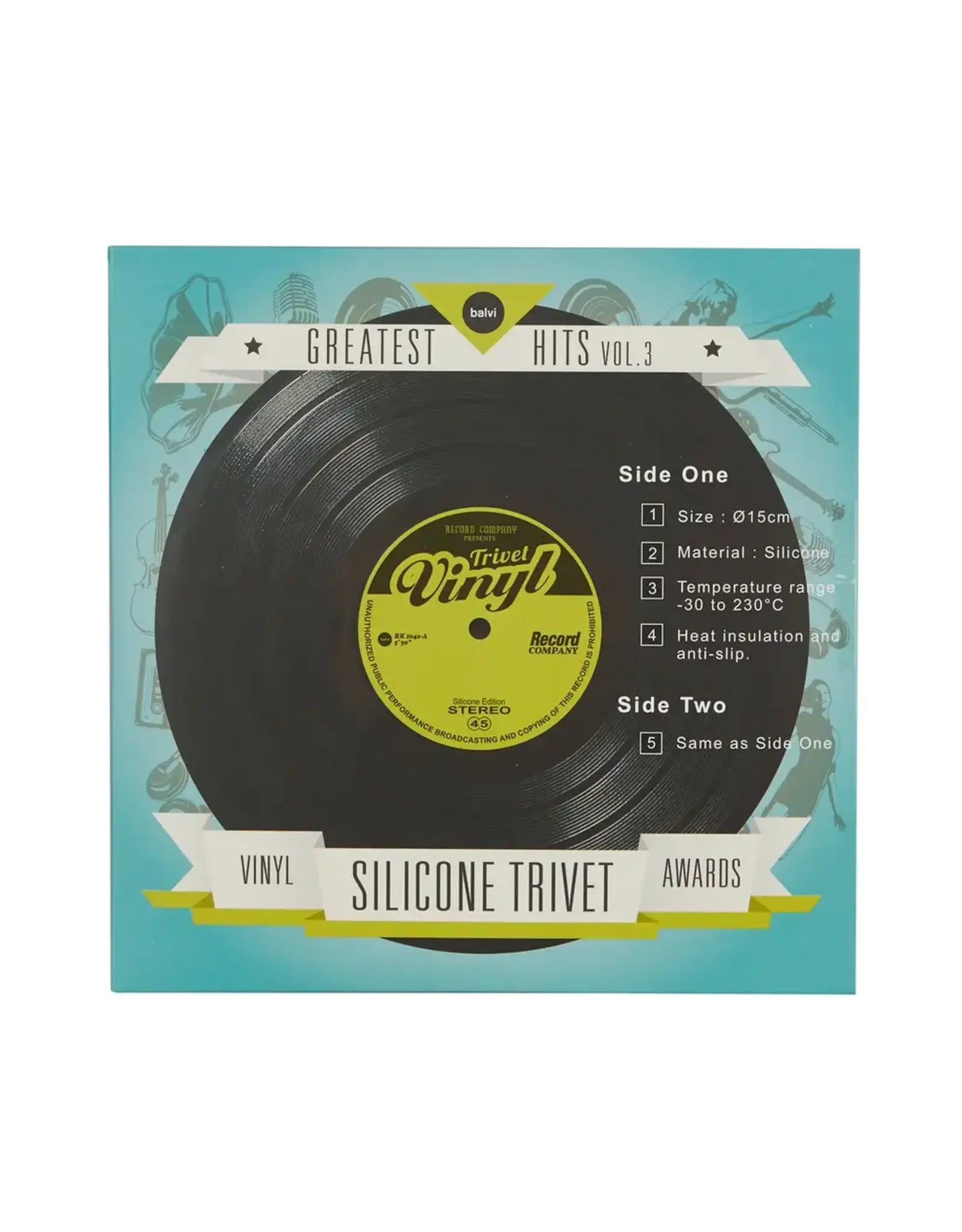 Balvi Pannenonderzetter Vinyl