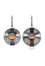 Cookai Wok 5-ply 32cm RVS met tegengreep