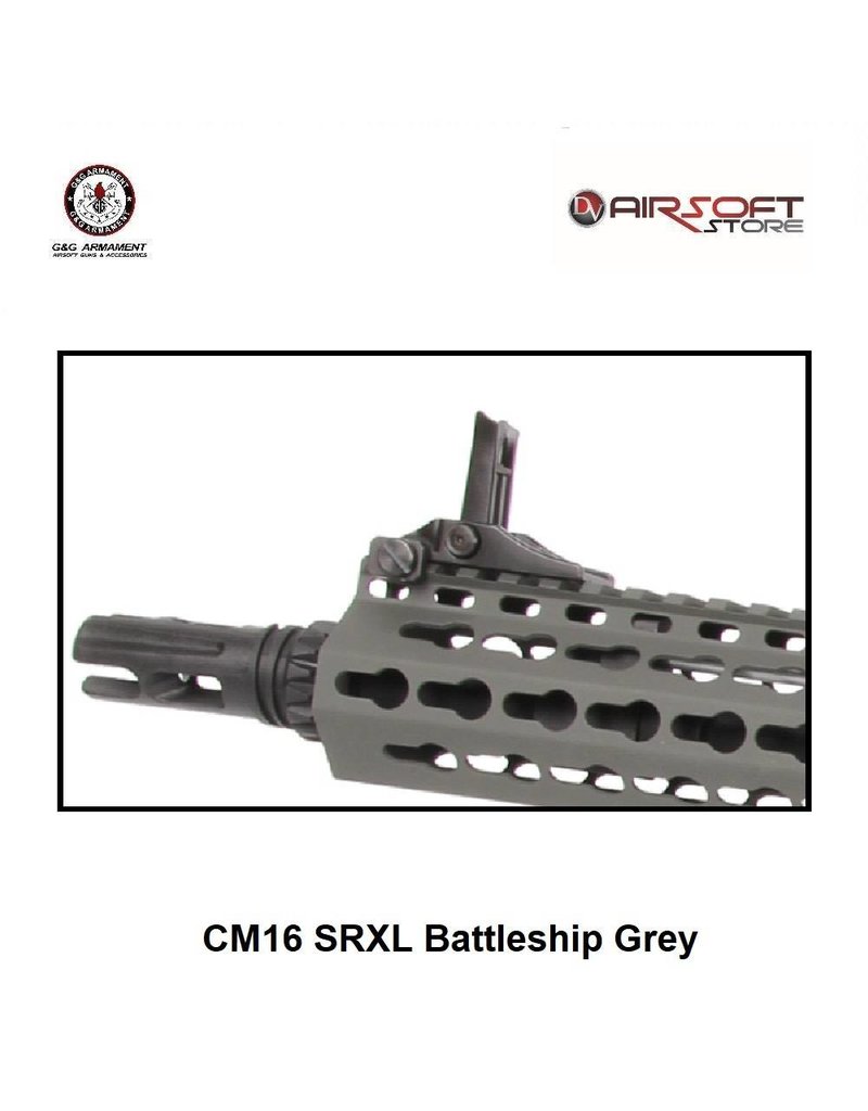 Cm16 Srxl Battleship Grey Airsoft Store