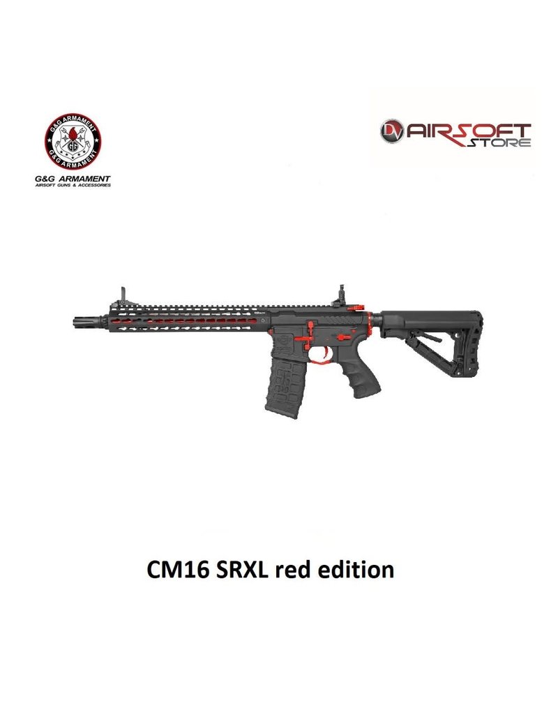 Cm16 Srxl Red Edition Airsoft Store Cm16 Srxl Red Edition Airsoft Store