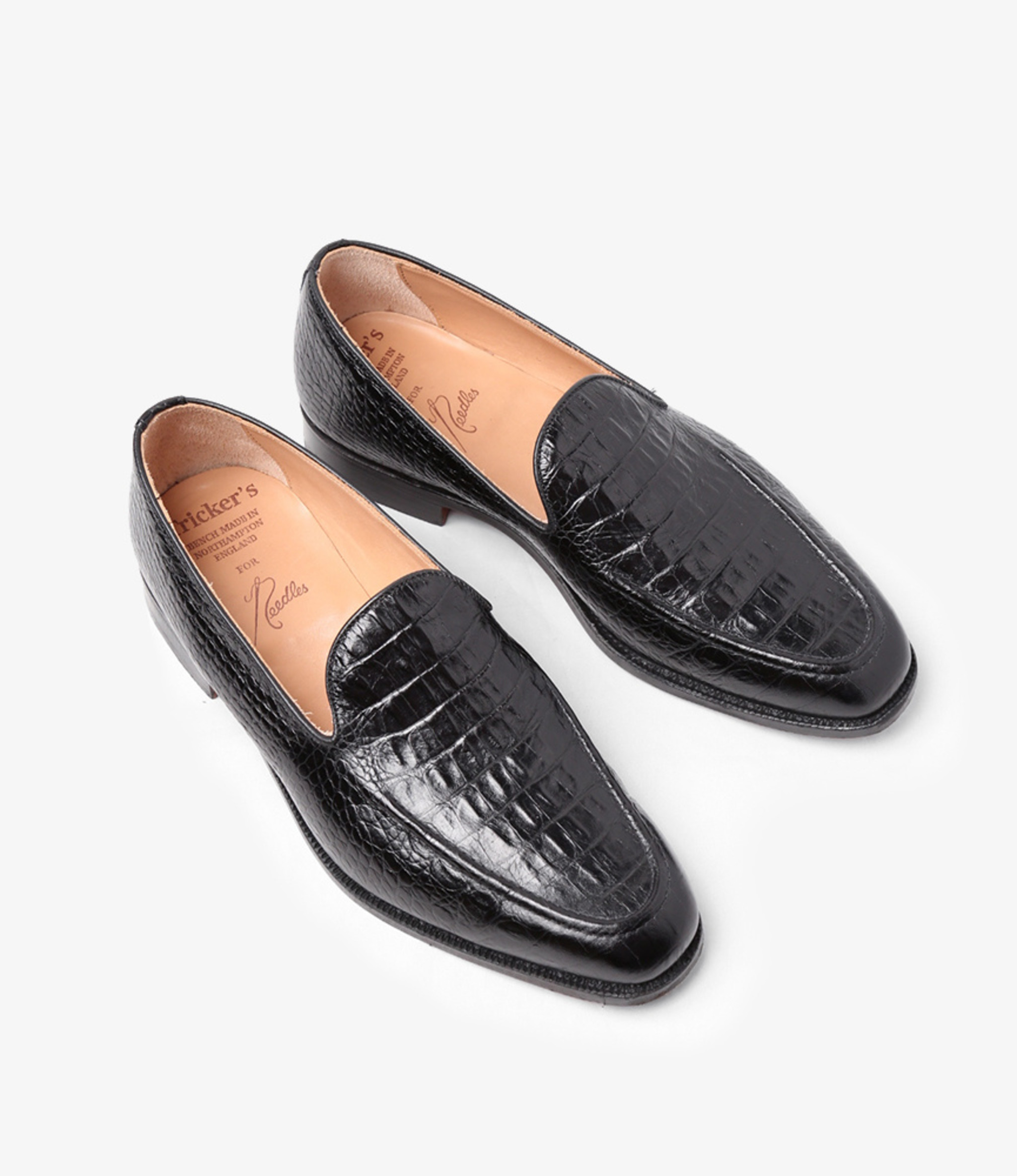 Trickers x Needles - Moc Croc Loafer 