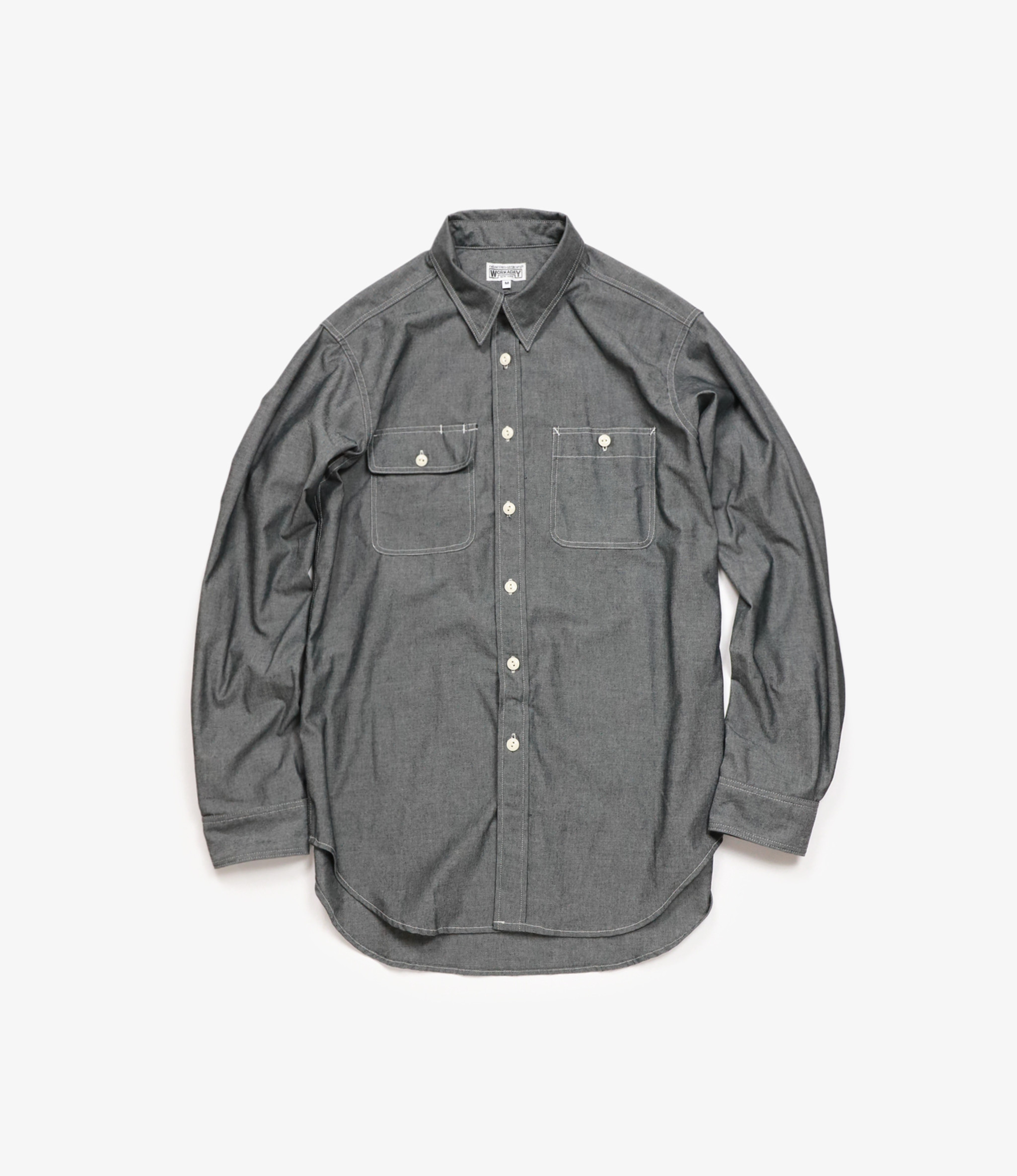 Utility Shirt - Grey CP Chambray