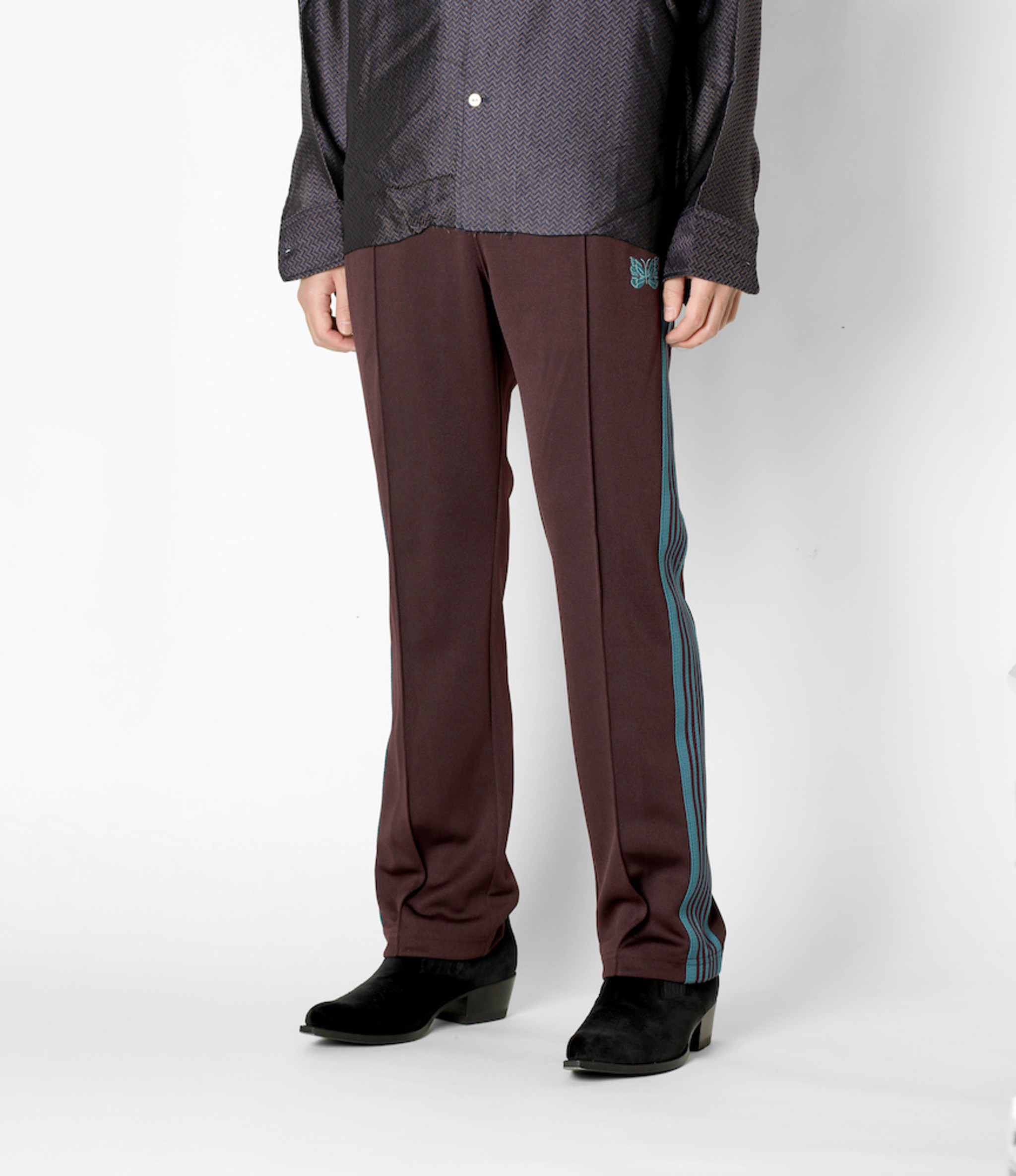 needles narrow track pants
