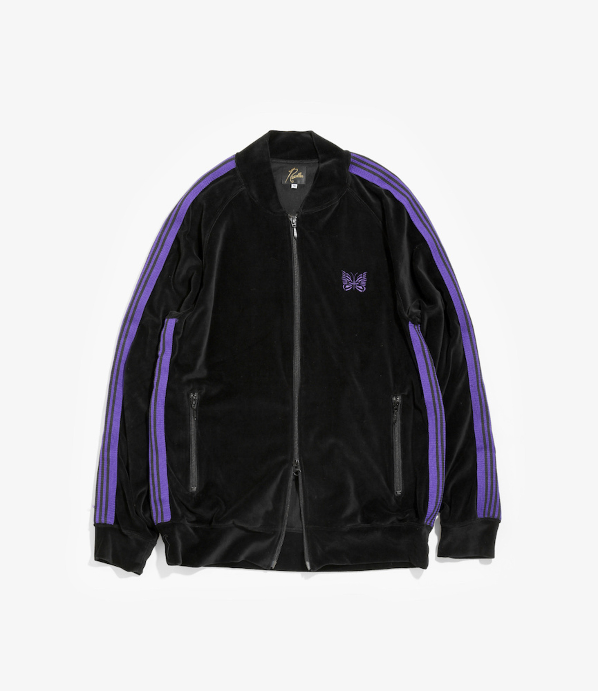 velour black jacket