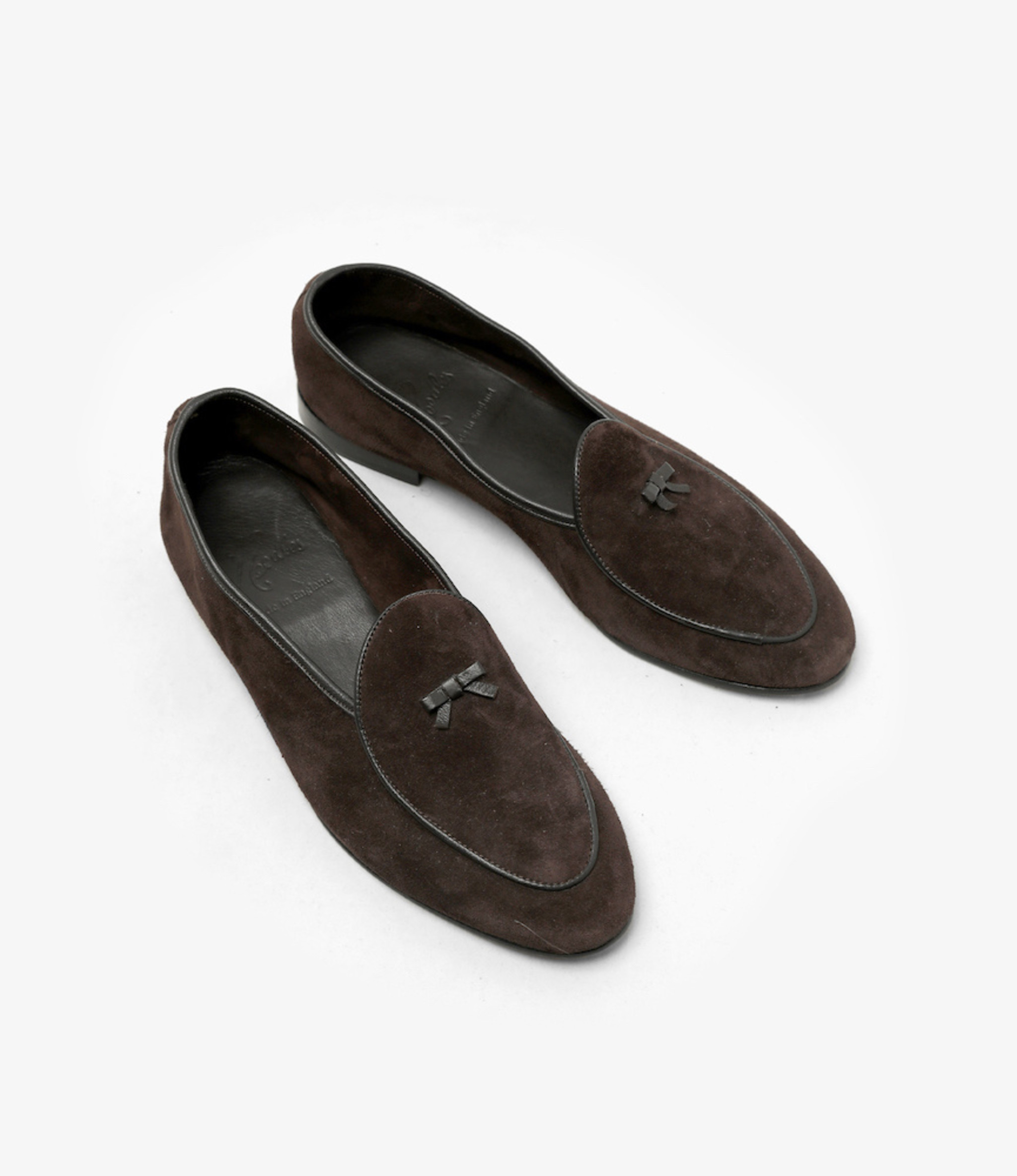 Slip on with Bow - Brown - Nepenthes London