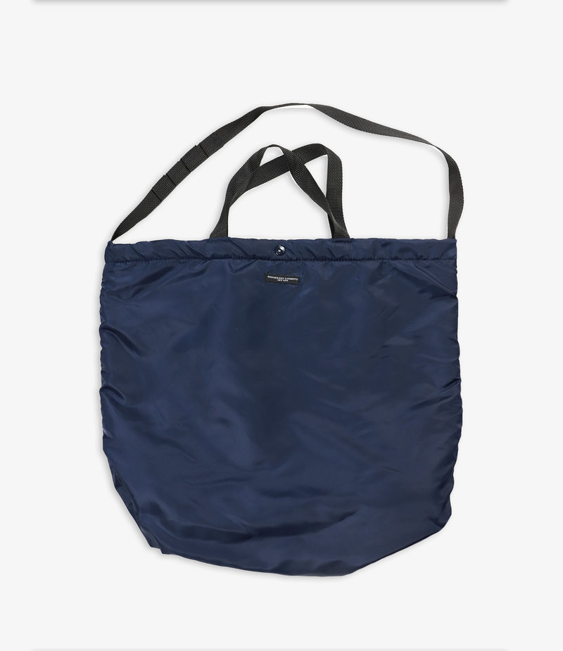 Carry All Tote Navy Flight Satin Nylon Nepenthes London