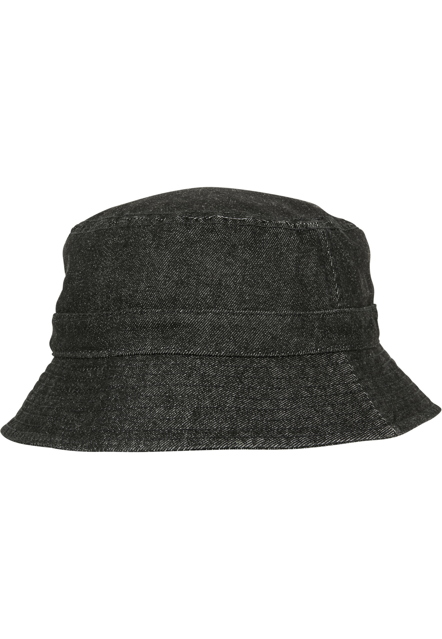 black denim bucket hat