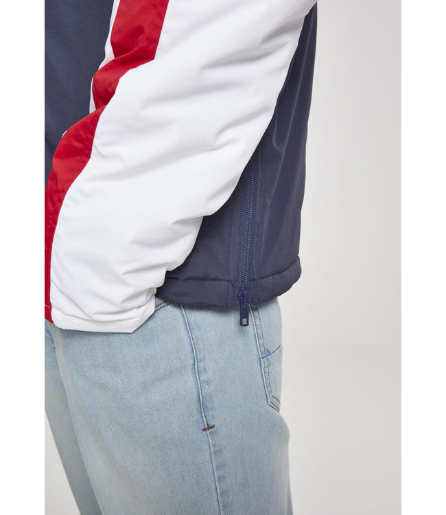 Urban Classics 3-Tone Padded Pull Over Hooded Jacket