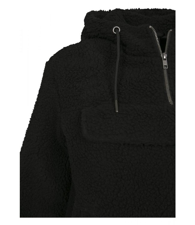 Urban Classics Ladies Sherpa Pull Over Hoody