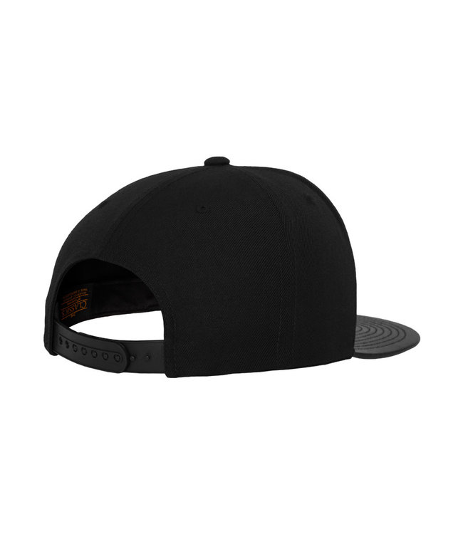 Leather Snapback - 6089LH