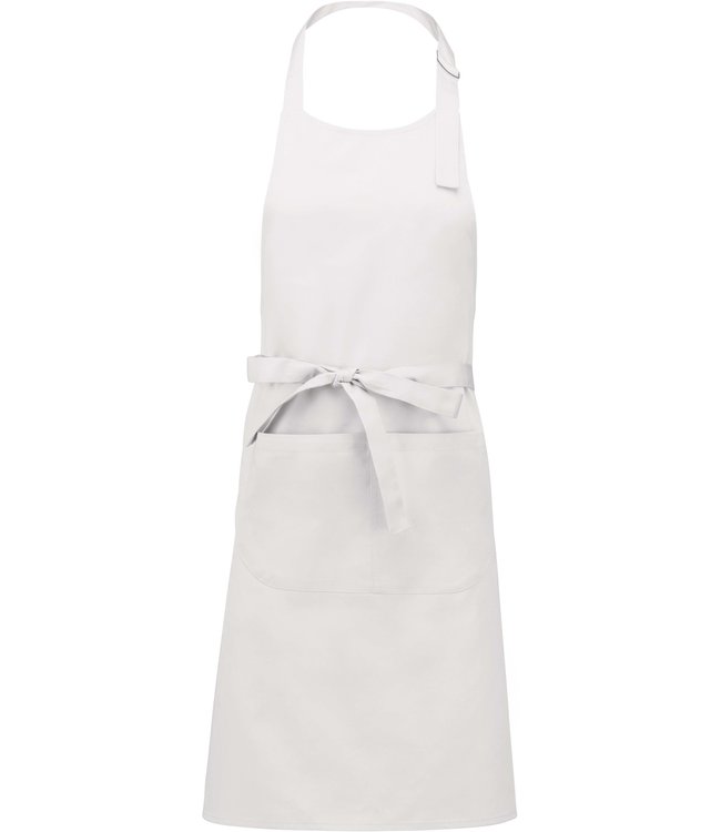 Kariban Katoenen schort met zak