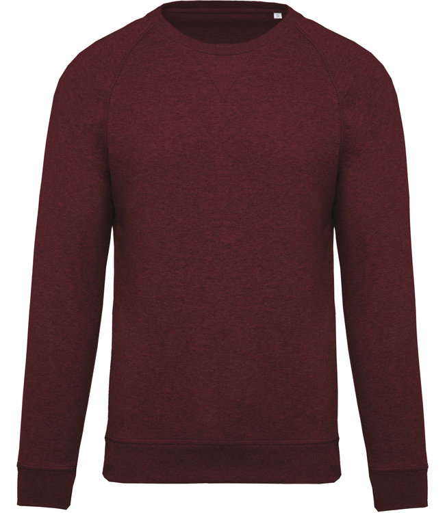 Kariban Sweater bio katoen  ronde hals raglan