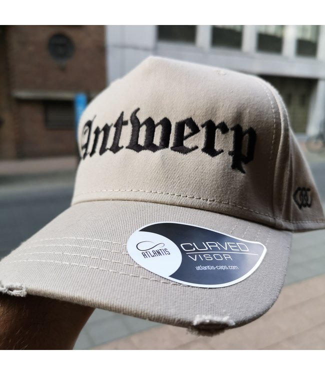 Antwerp Wear AW Cargo Cap Old English