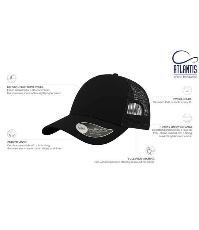 Atlantis Rapper Cotton Cap