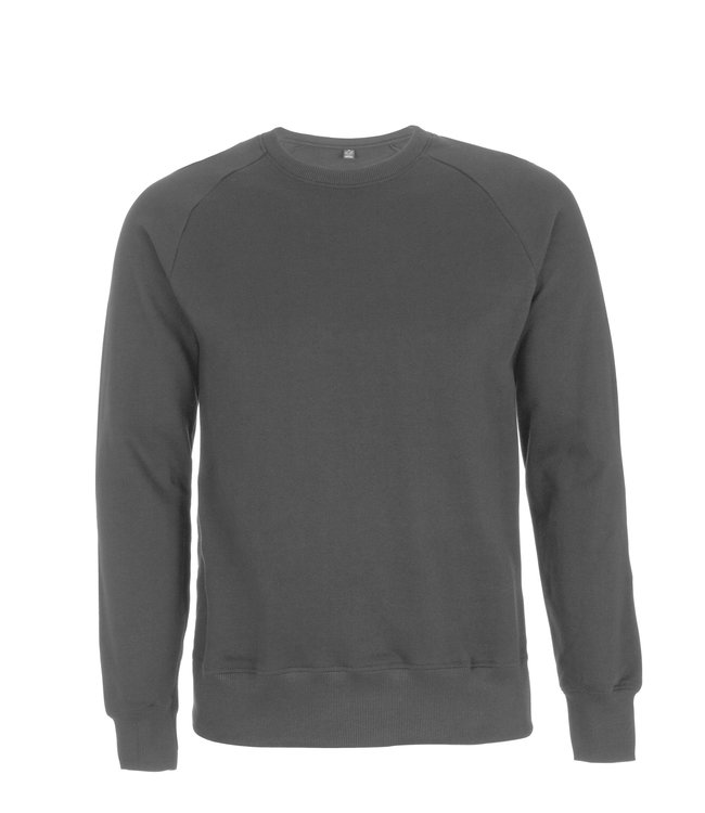 Earth Positive Unisex  Premium Organic Raglan  Crewneck Sweatshirt