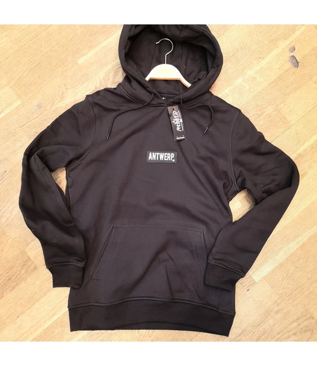Antwerp Wear AWH011  HOOD BLACK BOX PATCH