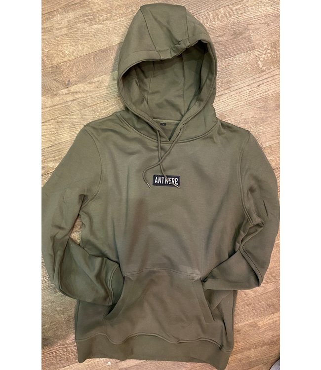 Antwerp Wear AWH011  HOOD BLACK BOX PATCH