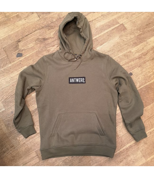 Antwerp Wear AWH011  HOOD BLACK BOX PATCH