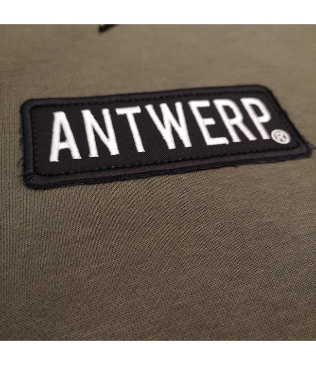 Antwerp Wear AWH011  HOOD BLACK BOX PATCH