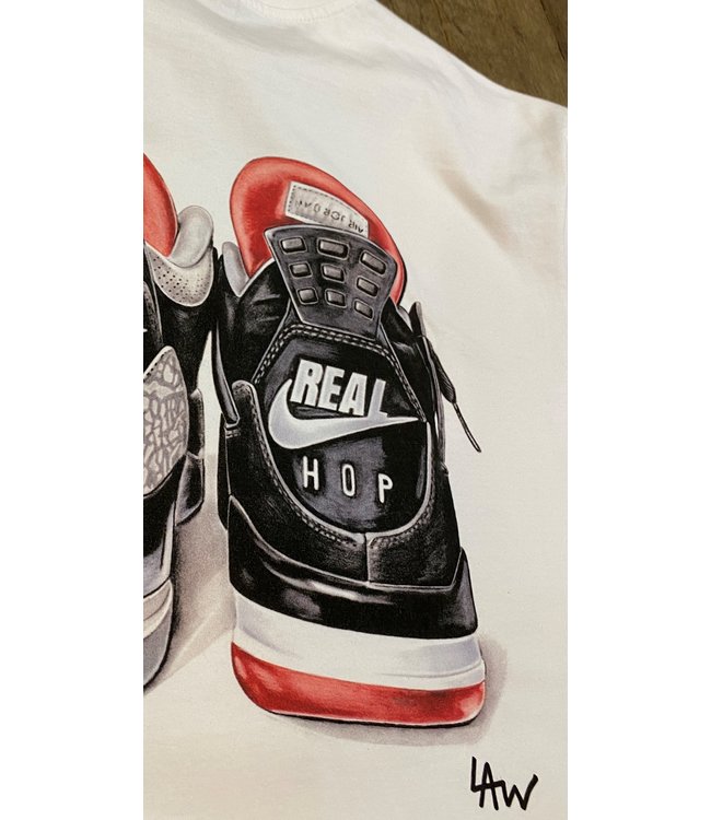 Law T-shirt  LAW x  DOC /  SNEAKERS front&back