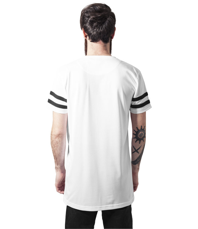 Dope On Cotton Stripe Mesh Tee