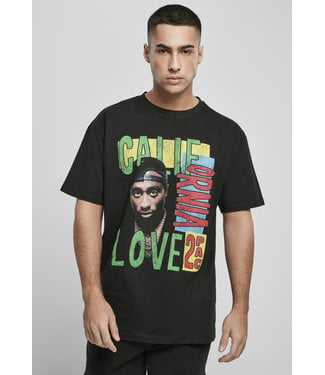 Mister Tee TUPAC CALI LOVE OVERSIZED TEE