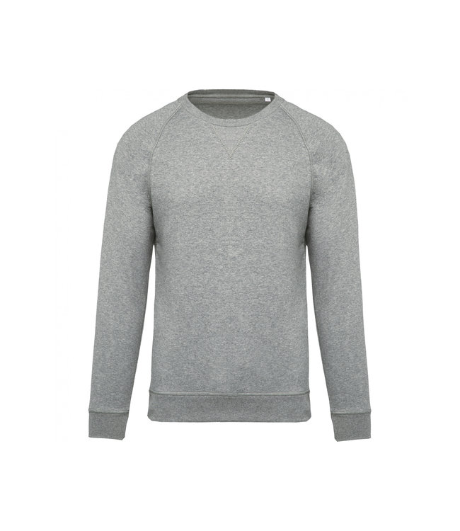 Kariban Sweater bio katoen  ronde hals raglan