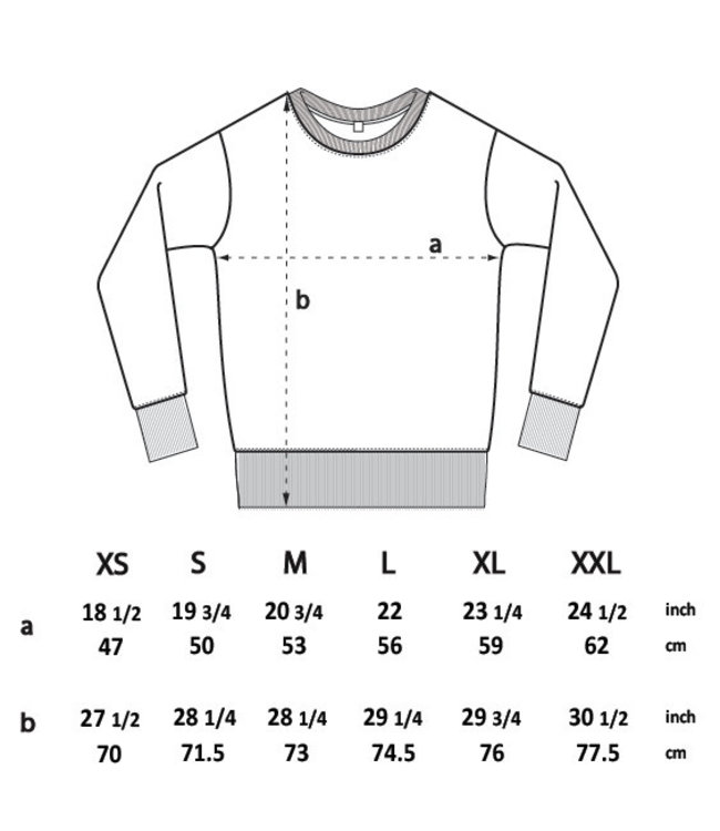 Earth Positive Classic unisex organic sweatshirt EP62