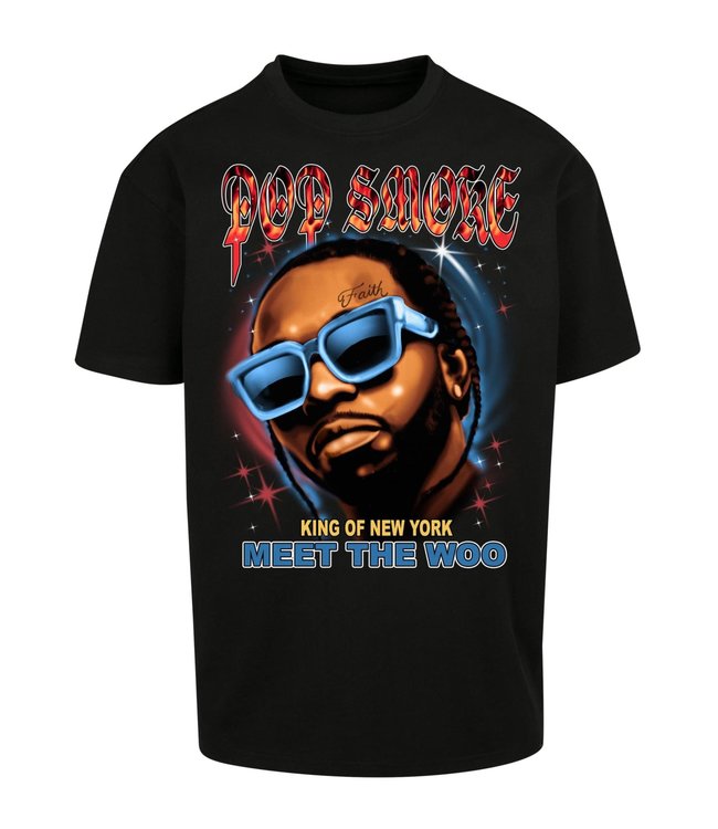 Mister Tee Pop Smoke Meet the woo Oversize Tee