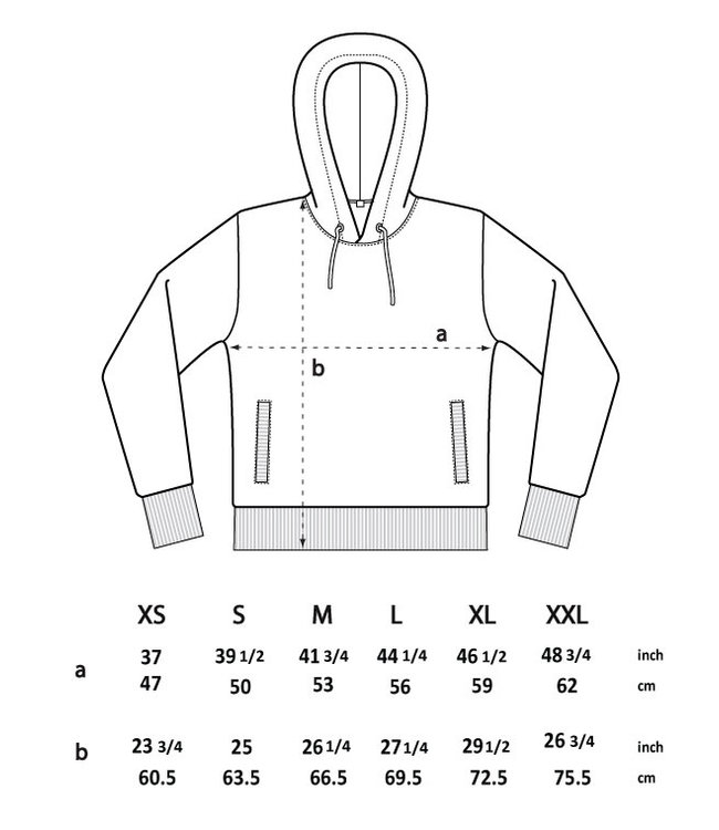 Antwerp Wear  Hooded  Los Antwerp met borduring