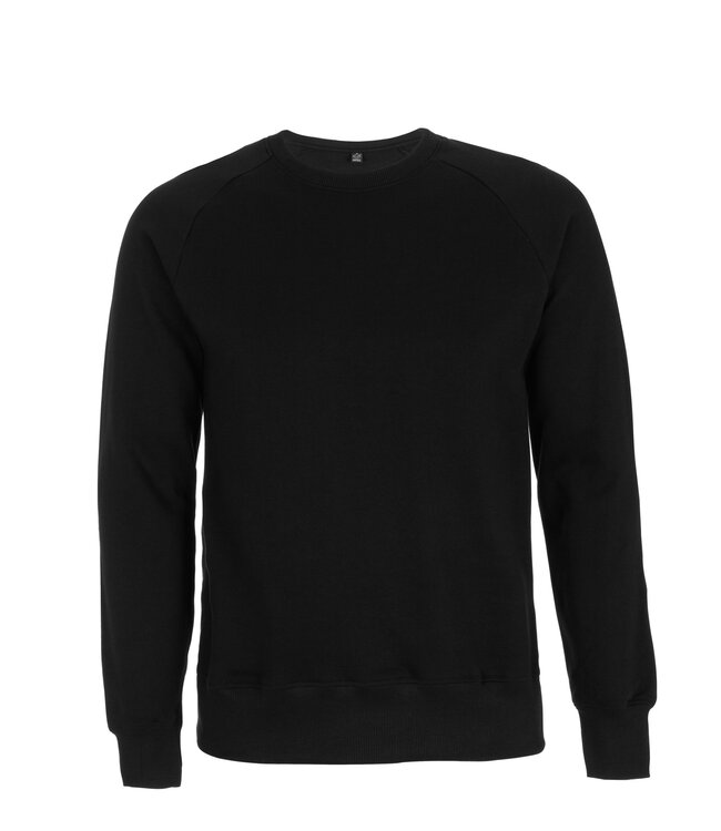 Earth Positive Unisex  Premium Organic Raglan  Crewneck Sweatshirt