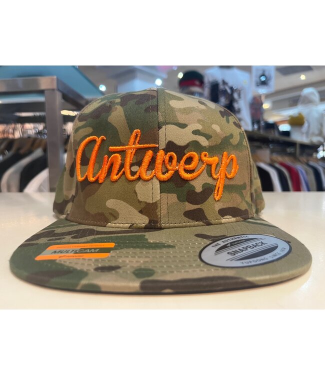 Dope On Cotton Snapback Antwerp 3D orange